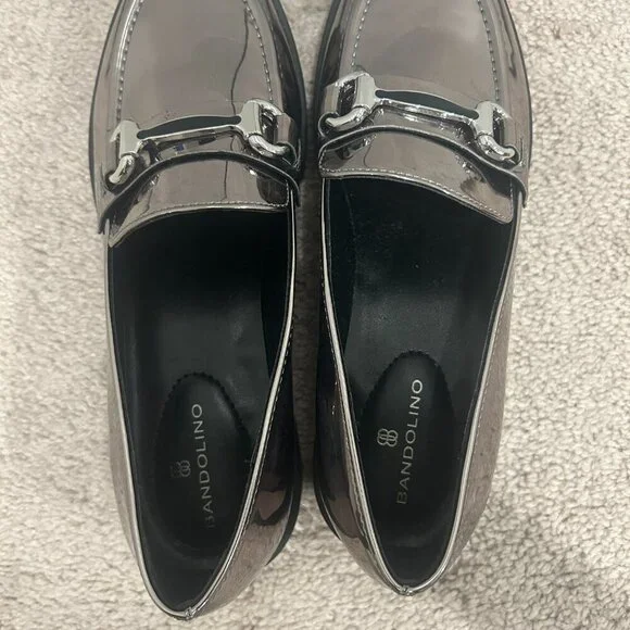 Bandolino Gray Franny Lug Loafer Women’s Size 7.5 - Picture 7 of 8